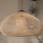 Japanese Style Wabi Sabi Style Rattan Drum Lamp Luminatura (10)