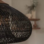 Japanese Style Wabi Sabi Style Rattan Drum Lamp Luminatura (24)