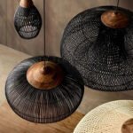 Japanese Style Wabi Sabi Style Rattan Drum Lamp Luminatura (4)