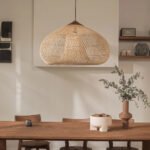 Japanese Style Wabi Sabi Style Rattan Drum Lamp Luminatura (5)