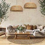 Southeast Asian Rattan Art Restaurant Hotel Pendant Light Luminatura (6)