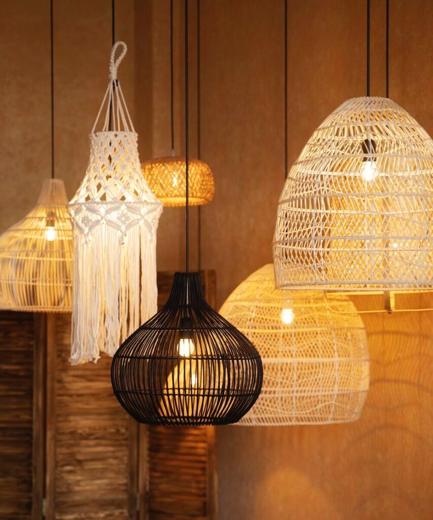 Rattan Lamp Collection Luminatura