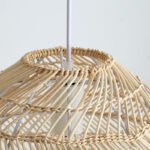 R1 001 Restaurant Handmade Rattan Lamp Lamp Boho Style Lampshade Pendant Lamp (11)