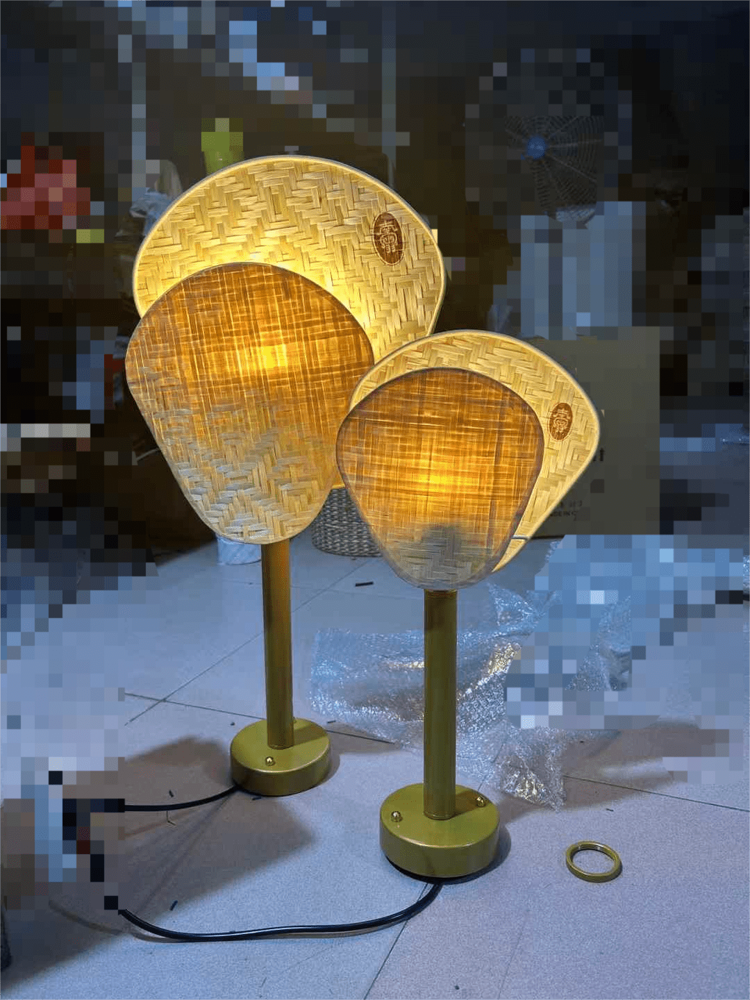 Bamboo Table Lamp Pai Pai Luminatura