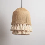 Vintage Bohemian Tassel Pendant Lamp