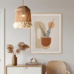 Vintage Bohemian Tassel Pendant Lamp