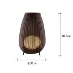 Waterproof Rattan Floor Lamp IP65