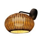 Waterproof Outdoor Rattan Wall Lamp