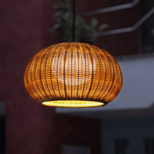 Outdoor waterproof rattan ceiling lamp supplier Luminatura